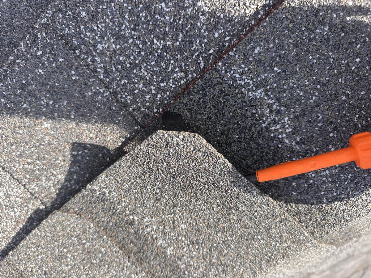 Public sample report: additional roof detail
